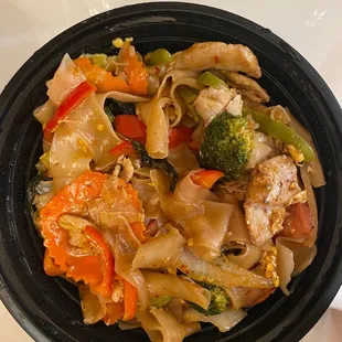 Drunken noodles