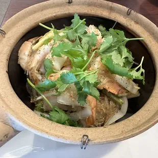 Shrimp Clay Pot