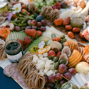 a variety of fruits and vegetables