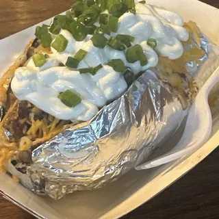 Baked Potatoes with Meat