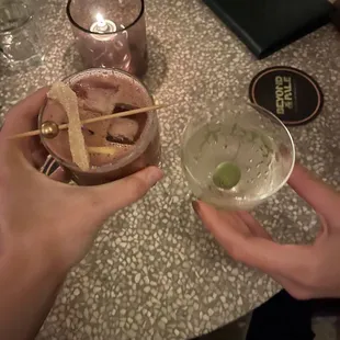 The swindler &amp; dirty martini