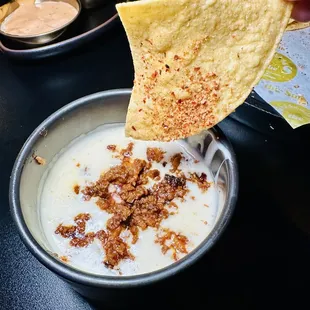 Lava Cheese Dip and Chips