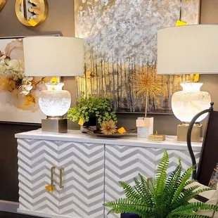 Golden Jewel Tones Showroom at Beyond The Vine Flowers and Home Decor.