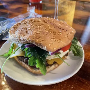 Egg burger