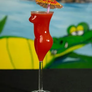 Virgin On The Beach Mocktail at Beyond Vegan Legally Different Sober Bar