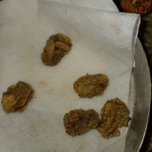 a pan of food