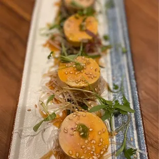 Ankimo~ The monkfish liver was nice and soft and very flavorful, I loved it!
