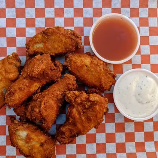 Breaded Hot Wings