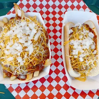 Chili Cheese Dog Combo