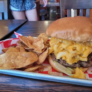 a plate of food on a table