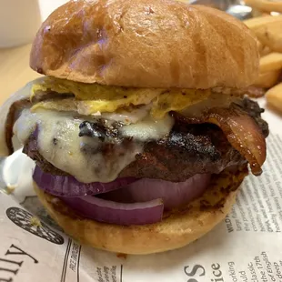 You can see the big improvement from the original burger I photoed.