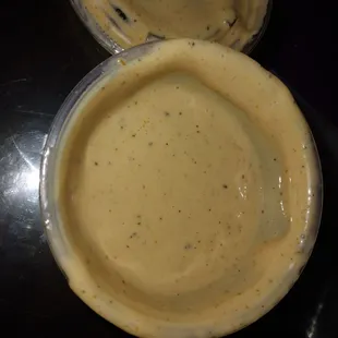 House made sauce. Taste like a variation of Cane's sauce.