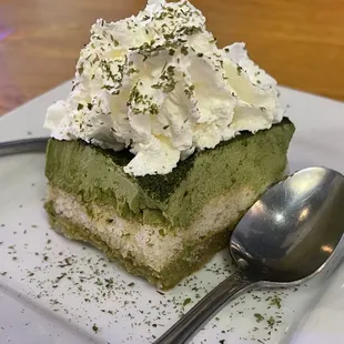 Homemade Matcha Tiramisu