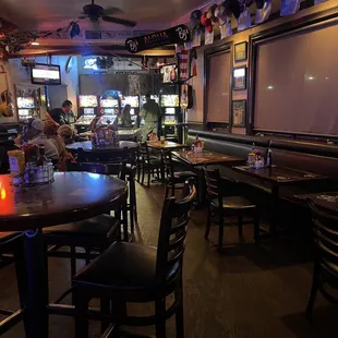 people sitting at tables