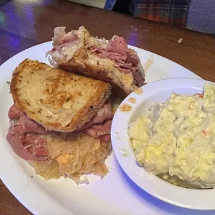 The Ruben... with a bite or two missing.