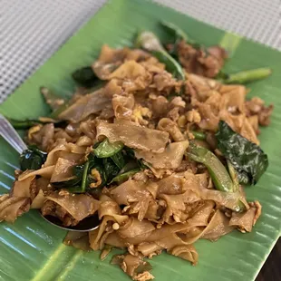Beef Pad See Ew Noodles