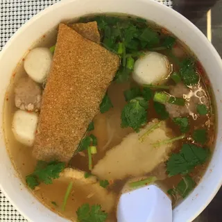 House Tom Yum Noodles