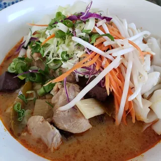 Khao Poon Gai Soup