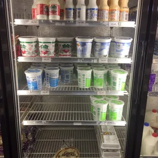 Yogurt aisle
