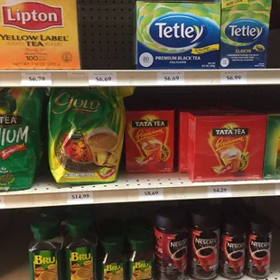 The chai's at display . Although I am not a chai drunker. Just for spreading word.