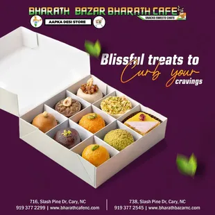 To get best of delightful sweets, Visit us!!!