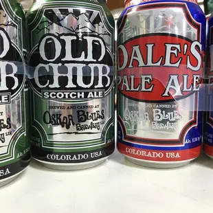 cans of old club ale