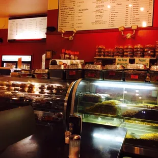 interior, sushi and sashimi
