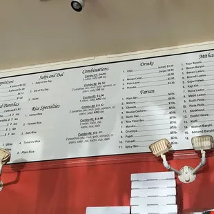 Menu.