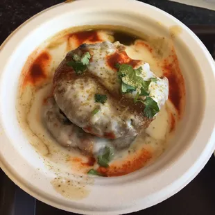 Aloo tikki chaat. No ways.