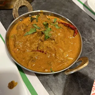Lamb curry