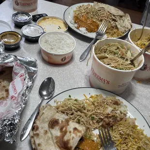 My takeout order.