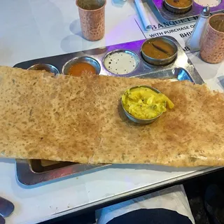 Rava Masala Dosa