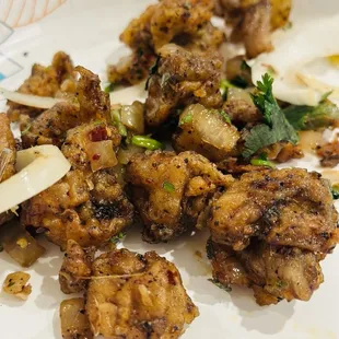 Mushroom pepper fry