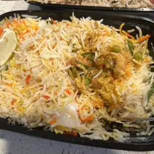 Kaju biryani