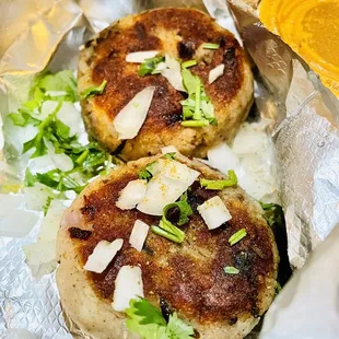 Aloo Tikki (2 Pieces ) ! These are delicious