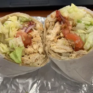 Grilled Chicken Wrap