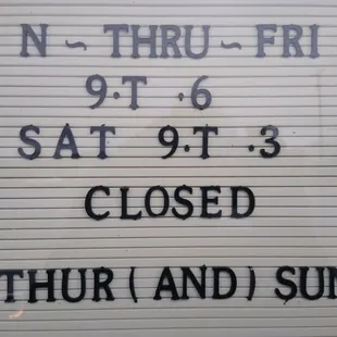 Hours (November 2019).