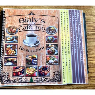 Menu. Bialy&apos;s Cafe.Evergreen Park, IL. Old Fashion Family Diner. w/ Mexican Twist.  Breakfast/Lunch Nice Service Good Food. Cool!