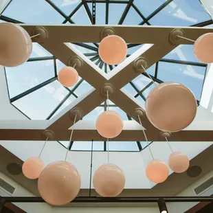 Skylight in the dining room