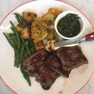 Entrana a la Parrilla con Chimichurri