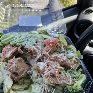 Deluxe Caesar chicken avocado