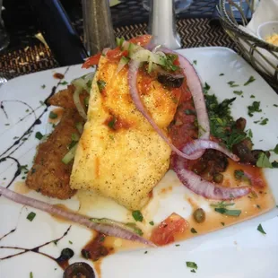 a plate of food