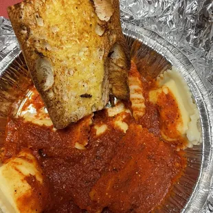 Cheese Ravioli with Marinara Pasta Dinner with a GLUTEN FREE Roll