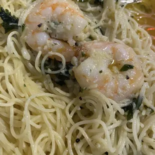 Shrimp scampi