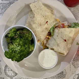 Chicken Bacon Ranch Wrap