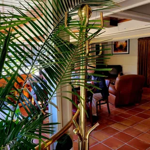 a view of a living room