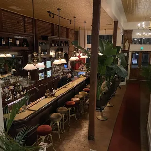 Bar area