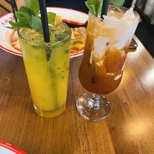 Mango Mojito &amp; Drunken Thai Iced Tea