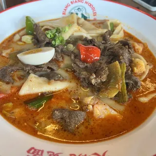 Mala Spicy Beef Soup Noodles