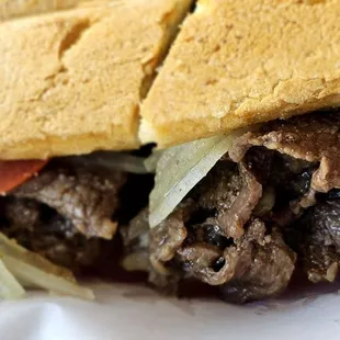 Double Steak Sandwich